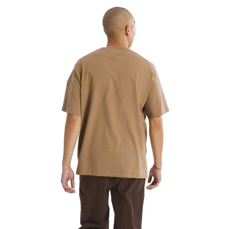 Arc'teryx Kragg Cotton Lithographica T-Shirt - Men's Canvas