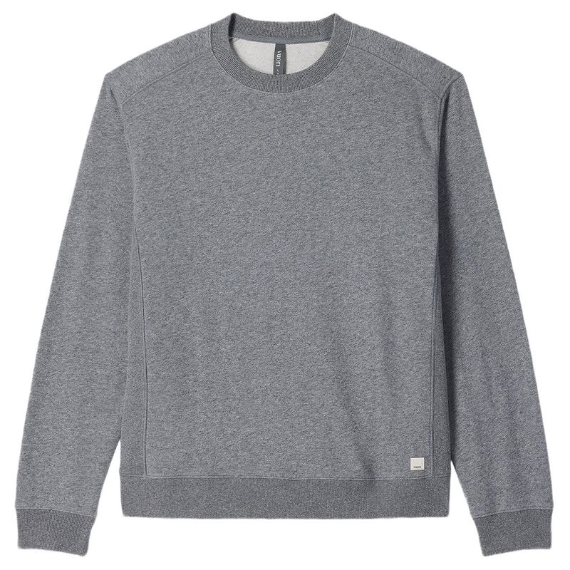 Vuori Cypress Vintage Crew - Men's Heather Grey