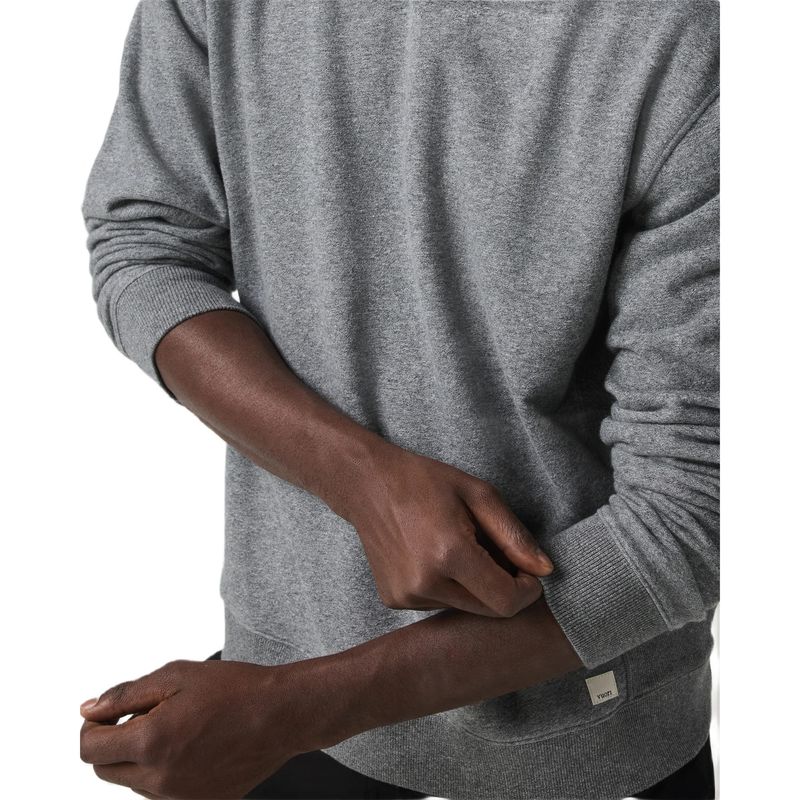 Vuori Cypress Vintage Crew - Men's Heather Grey