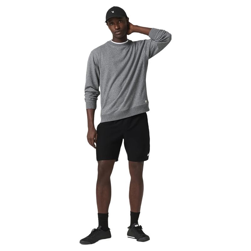 Vuori Cypress Vintage Crew - Men's Heather Grey