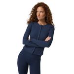 Vuori Pose Twin Cardigan Long-Sleeve T-Shirt - Women's French Roast