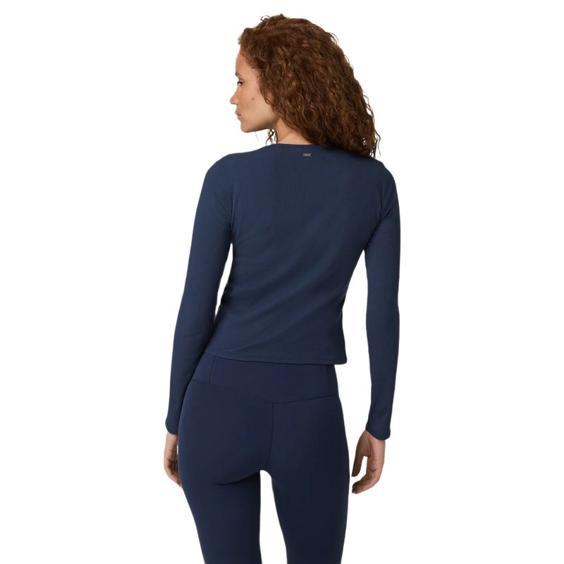 Vuori Pose Twin Cardigan Long-Sleeve T-Shirt - Women's French Roast