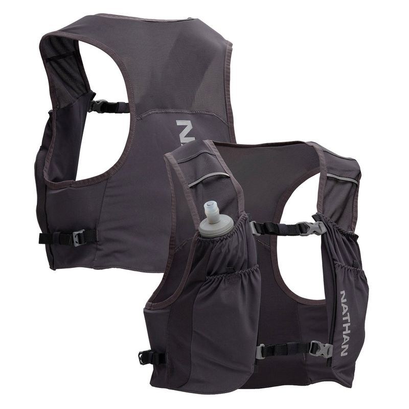 Nathan Pinnacle Featherlite 1.5 L Running Vest Charcoal / Reflective Silver