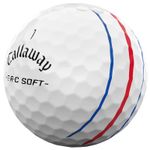 Callaway Golf ERC Soft Golf Ball (12 Pack) - 2025 White Triple Track