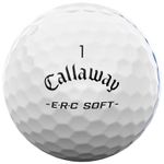 Callaway Golf ERC Soft Golf Ball (12 Pack) - 2025 White Triple Track