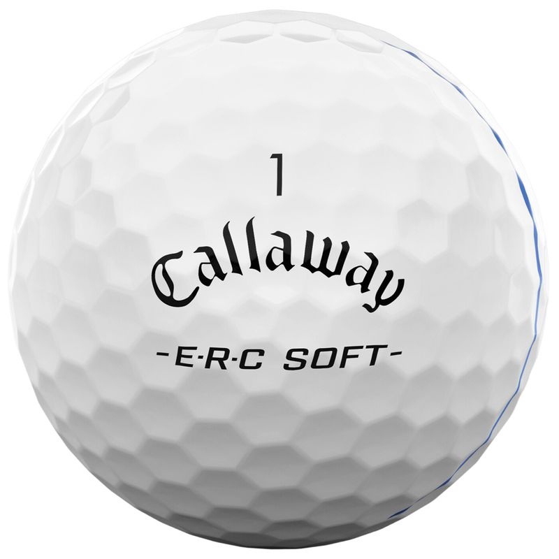 Callaway Golf ERC Soft Golf Ball (12 Pack) - 2025 White Triple Track