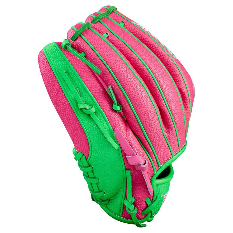 Wilson A2000 Jose Ramirez Baseball Glove - 2026 Flamingo Pink / Neon Green / Flamingo Pink SuperSkin