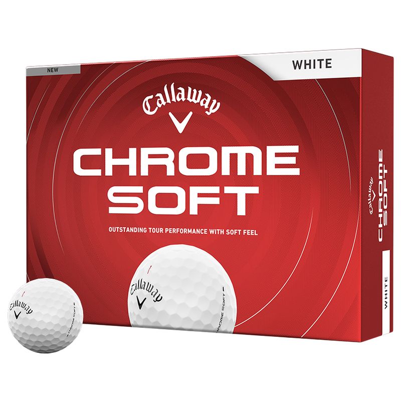 Callaway Chrome Soft Golf Ball - 2026 White