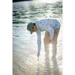 Columbia PFG Uncharted II Printed Hoodie - Men's Dark Mirage Deltawoods