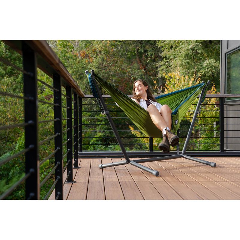 ENO Parkway Adjustable Hammock Stand Charcoal
