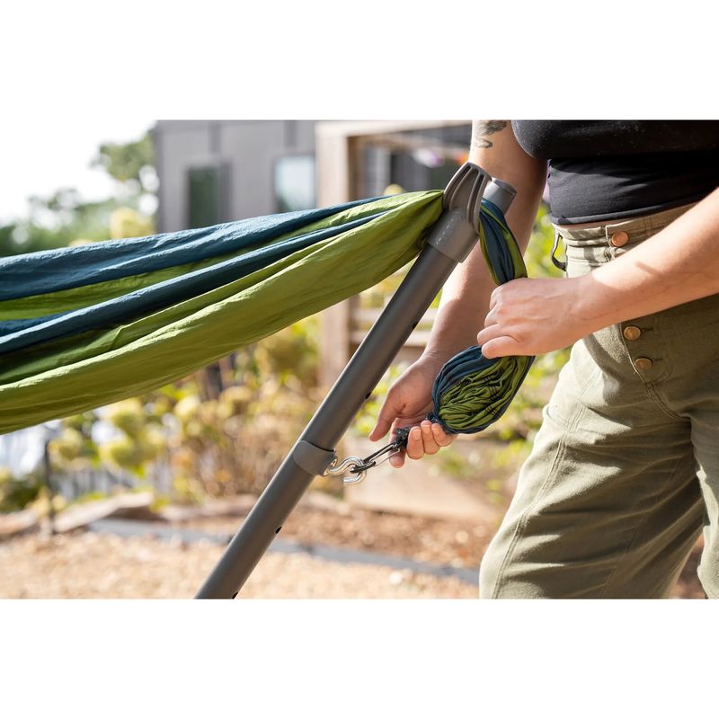 ENO Parkway Adjustable Hammock Stand Charcoal