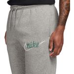 Nike Sportswear Club Basketball Jogger - Men's Dark Grey Heather / Light Smoke Grey / Fir / White