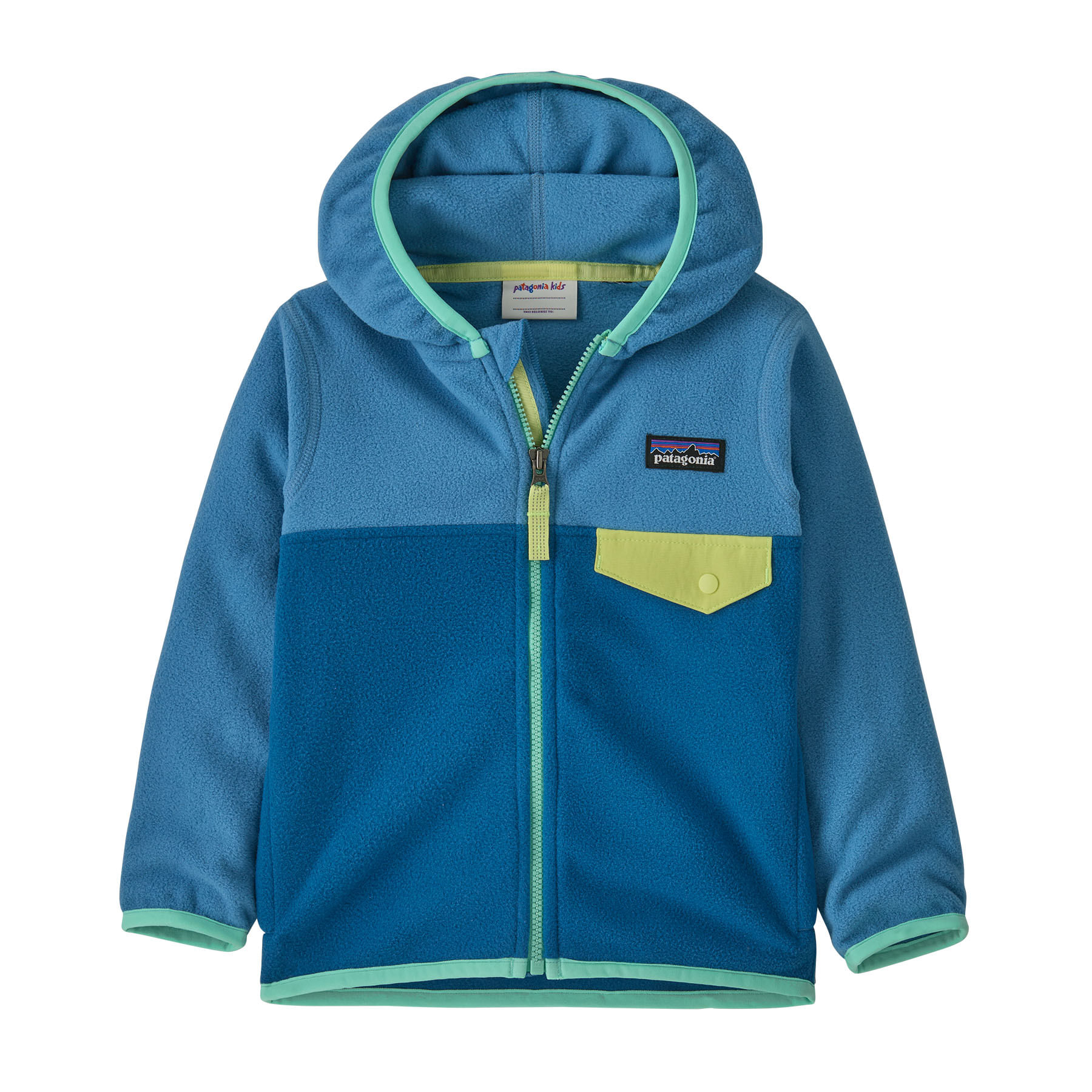 Patagonia  Micro D Snap-T Fleece Jacket - Kids' Aquatic Blue