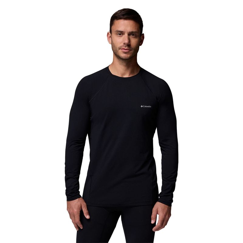 Columbia Midweight Stretch Long Sleeve Shirt - Men's Black