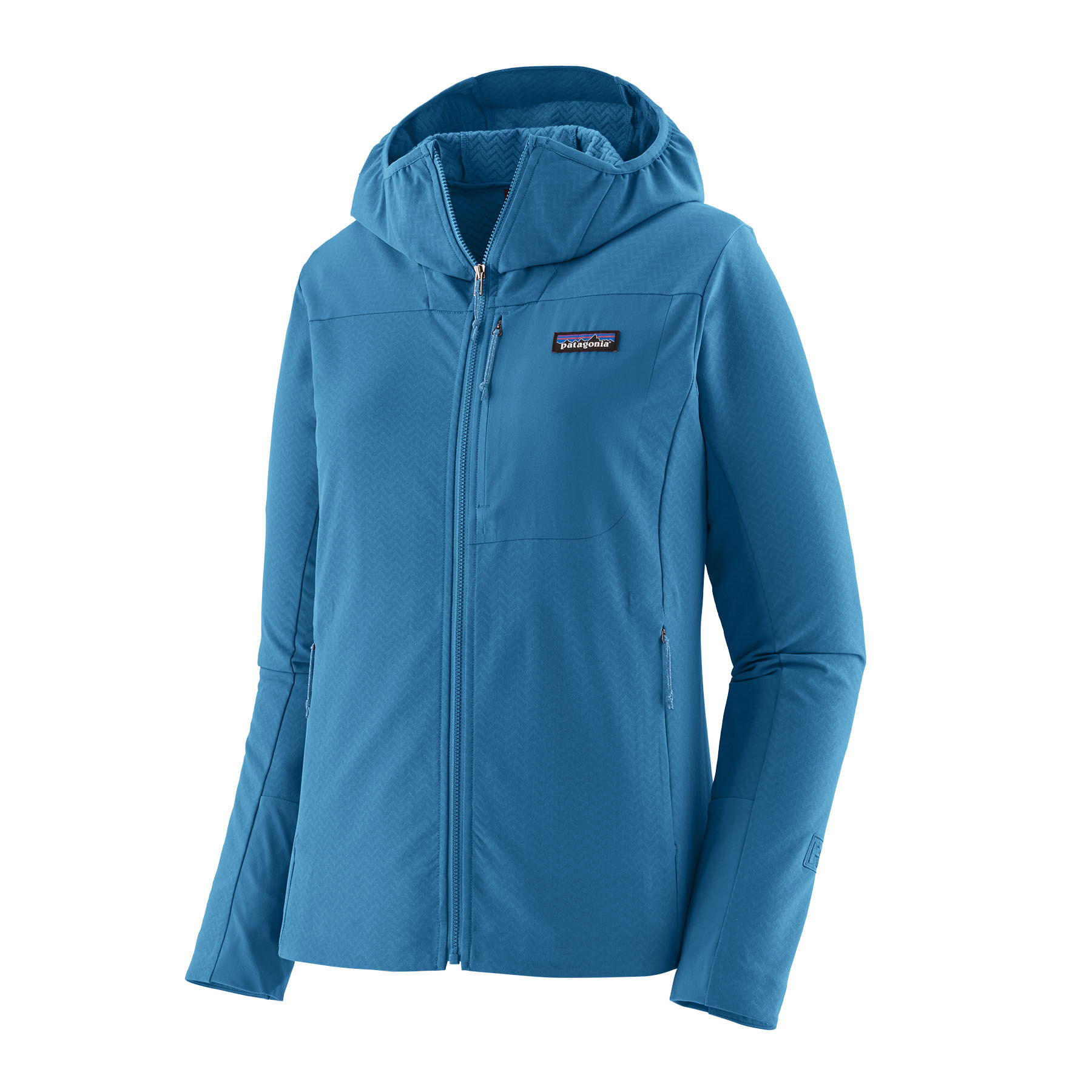 Patagonia R1 CrossStrata Fleece Hoodie - Women's Aquatic Blue