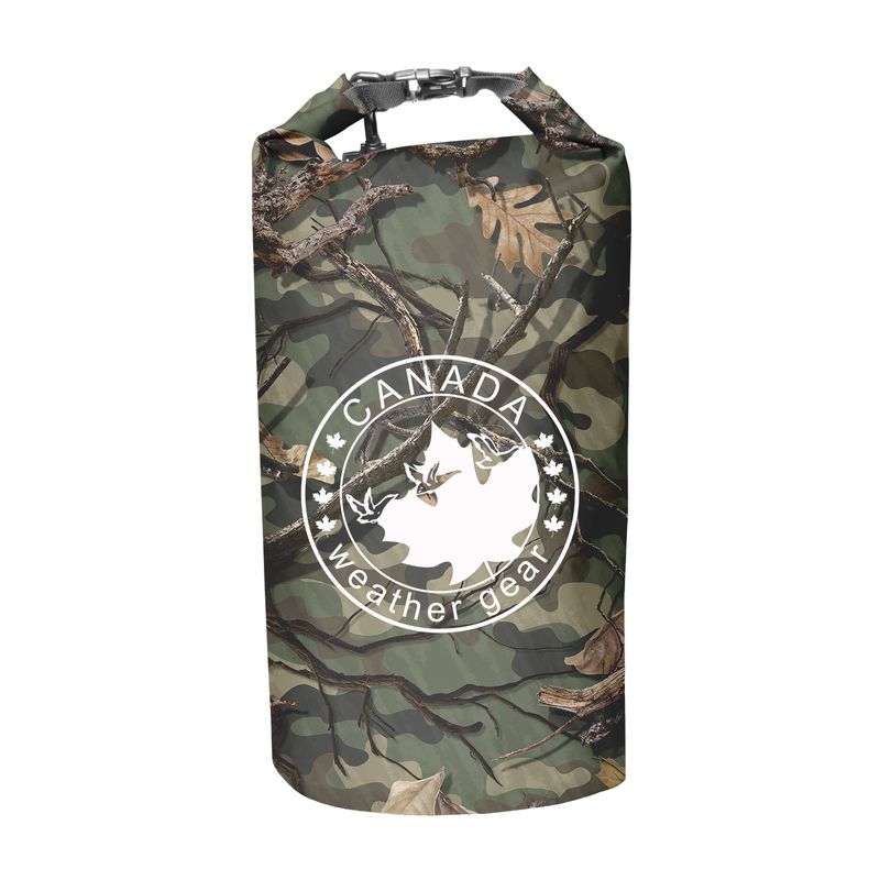 Canada Weather Gear Printed 5L Waterproof Dry Bag Tree Camo