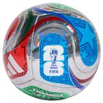 adidas World Cup Training Foil Soccer Ball Mulitcolor / White / Royal Blue / Sol Blue