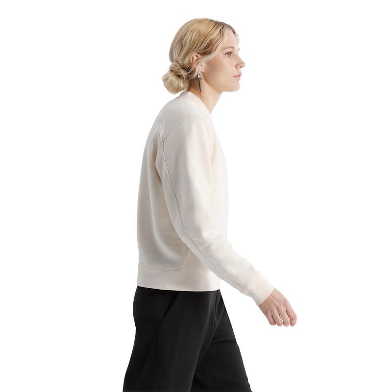 Arc'teryx Emblem Fleece Crew Shirt - Women's Arctic Silk