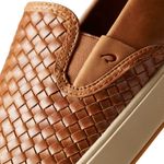 OluKai Lae'ahi Lauhala Woven Leather Casual Shoe - Men's Fox / Fox