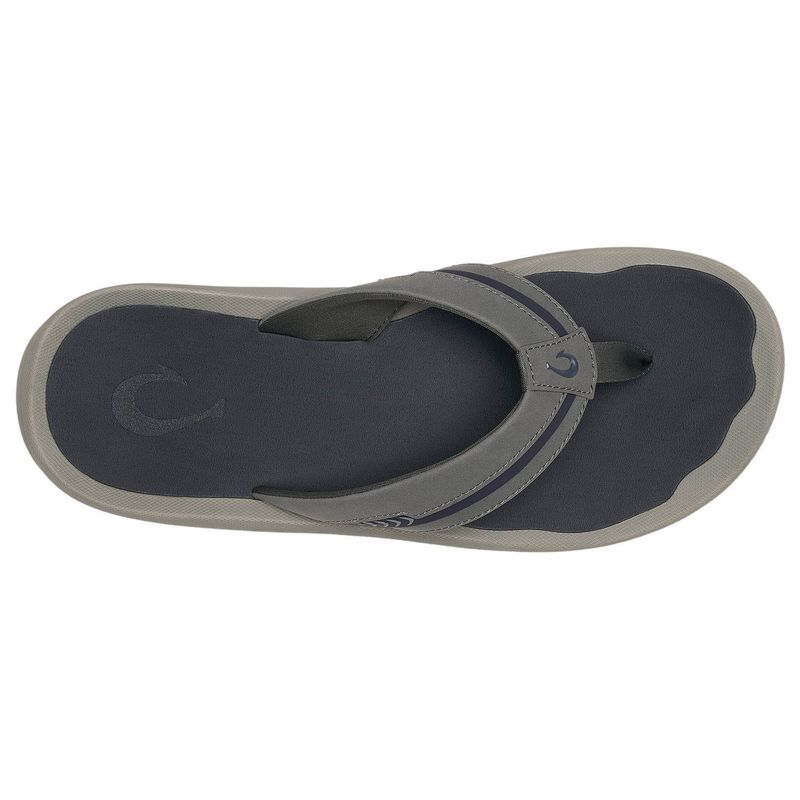 OluKai Akeu Flip Flop - Men's Rock / Rock