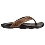 OluKai Hikianalia Flip Flop - Men's Tan / Dark Java