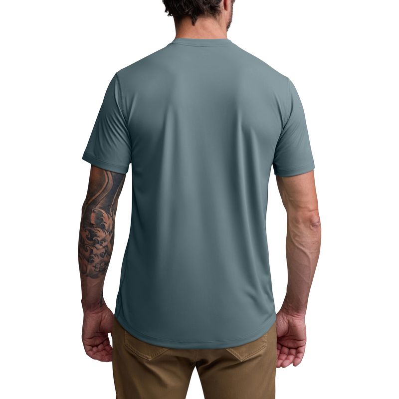 SITKA Tech T-Shirt - Men's Gravel Blue