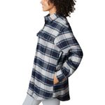 Columbia Calico Basin Shirt Jacket - Women's Dark Nocturnal