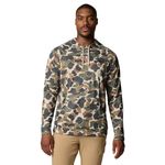 Columbia Wild Cast Camp Hoodie - Men's Fossil Deltahunter Camo