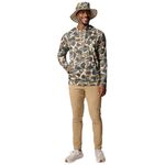 Columbia Wild Cast Camp Hoodie - Men's Fossil Deltahunter Camo