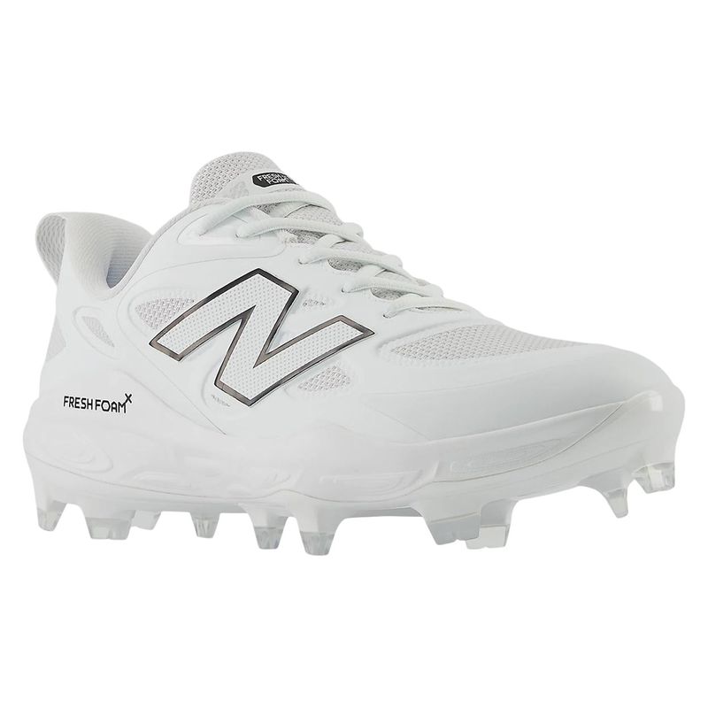 New Balance Fresh Foam X Velo V4 Molded Softball Cleat - Women's White / Black