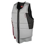 Ronix Supreme Impact Vest 2026 - Men's Chalk Grey / Maroon