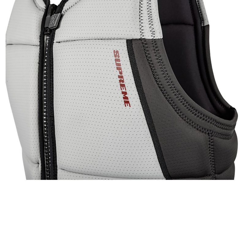 Ronix Supreme Impact Vest 2026 - Men's Chalk Grey / Maroon