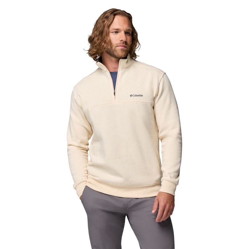 Columbia Hart Mountain II Half-Zip Sweatshirt - Men's Oatmeal Heather