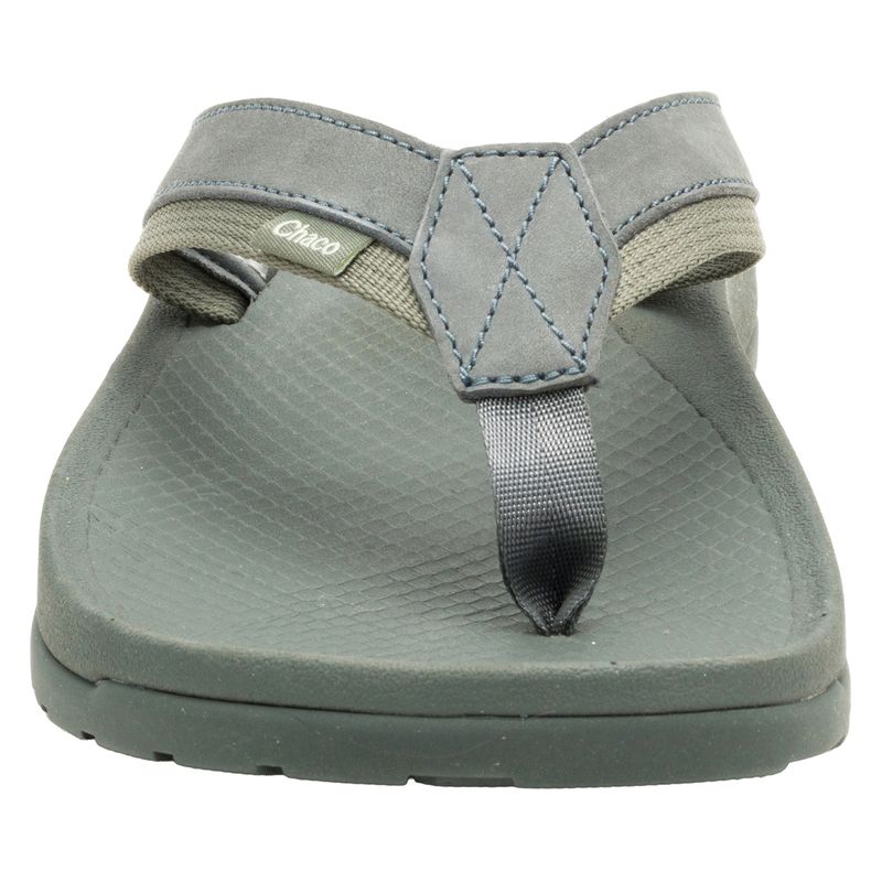 Chaco Lowdown Leather Flip Flop - Men's Alloy