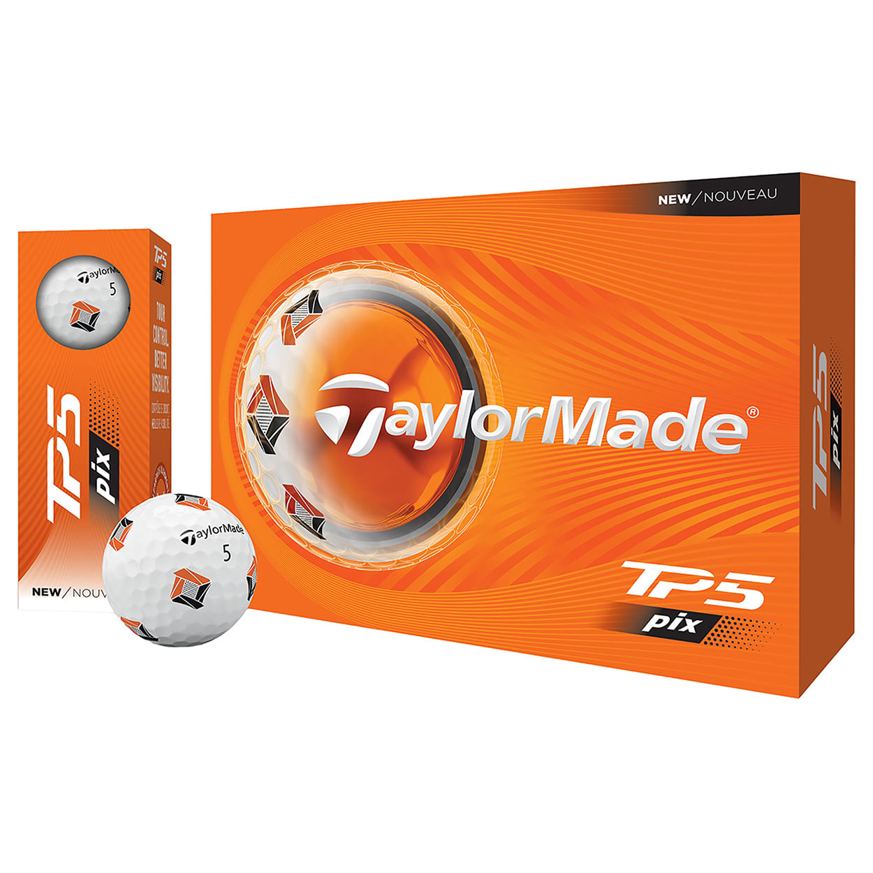 TaylorMade TP5 Golf Ball - 2026 Pix USA