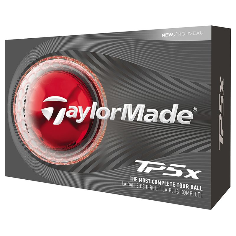 TaylorMade TP5X Golf Ball - 2026 White