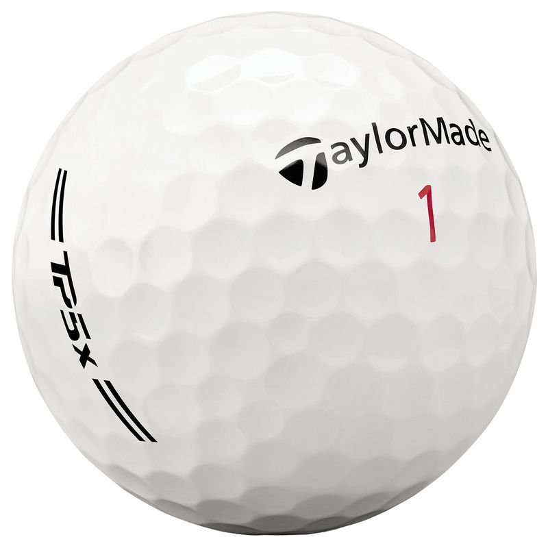 TaylorMade TP5X Golf Ball - 2026 White