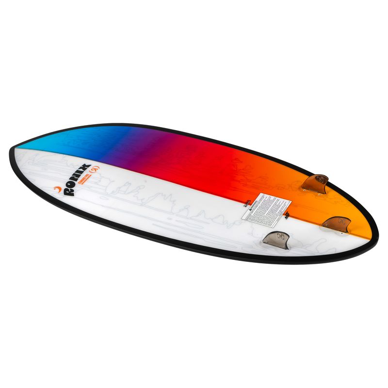 Ronix Standard Core Skimmer Wakesurf Board - 2026 Skyscape Blue / Red