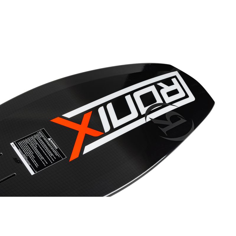 Ronix 727 Foil Board with Straps - 2026 Black / Charcoal / Caffeinated Red