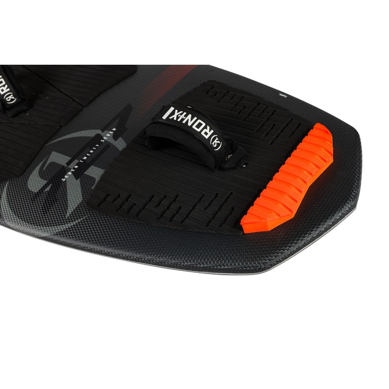 Ronix 727 Foil Board with Straps - 2026 Black / Charcoal / Caffeinated Red