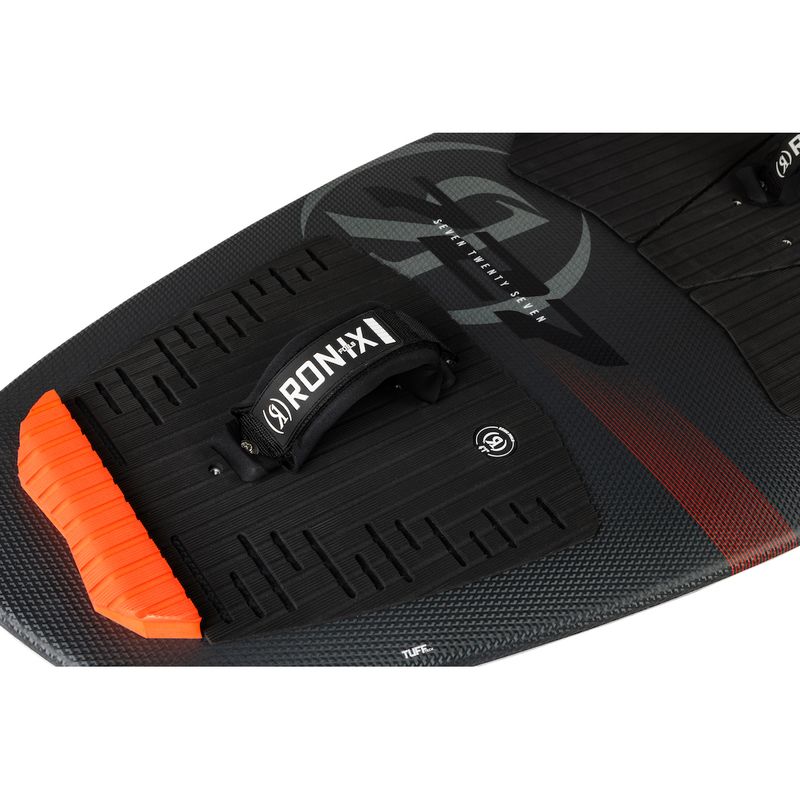 Ronix 727 Foil Board with Straps - 2026 Black / Charcoal / Caffeinated Red