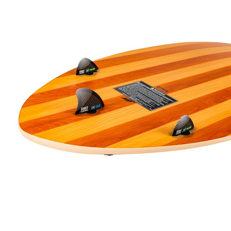 Ronix Blunt Nose Skimmer Wakesurf Board - 2026 Wood Inlay