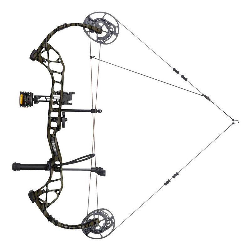 Bear Archery Pristine RTH Compound Bow Package Mossy Oak Bottomland