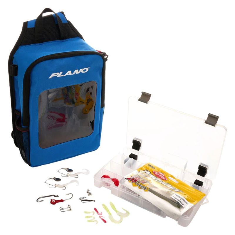 Plano Let's Fish Sling Pack Blue