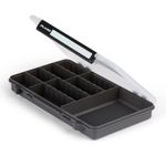Plano Stowaway 3700 50/50 Split Box Clear