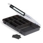 Plano Stowaway 3700 50/50 Split Box Clear