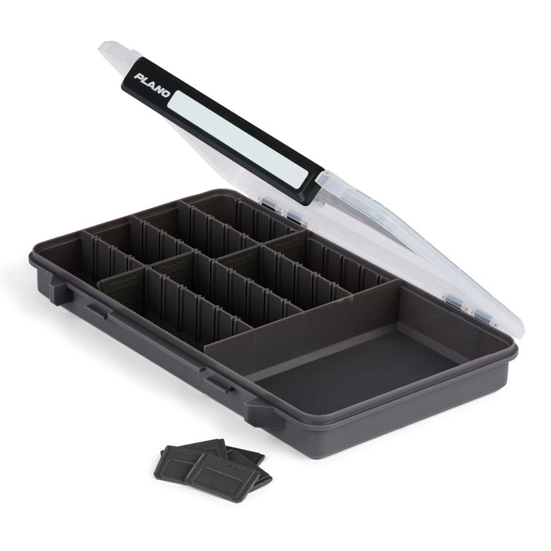 Plano Stowaway 3700 50/50 Split Box Clear