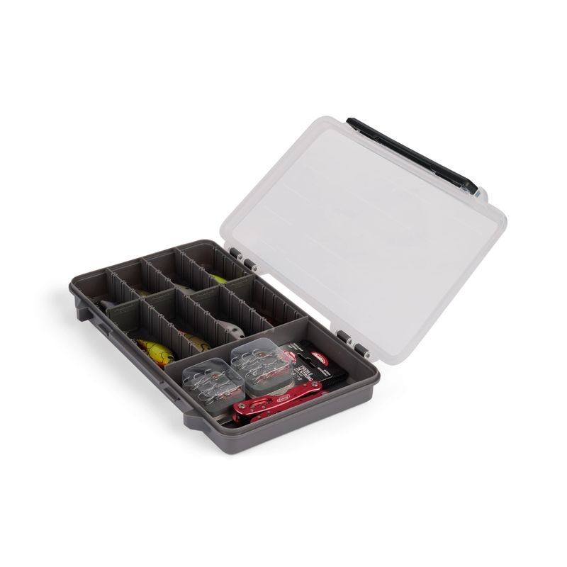 Plano Stowaway 3700 50/50 Split Box Clear