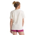 The North Face Core Half Dome Short Sleeve Shirt - Women's White Dune / TNF White