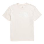 The North Face Core Half Dome Short Sleeve Shirt - Women's White Dune / TNF White